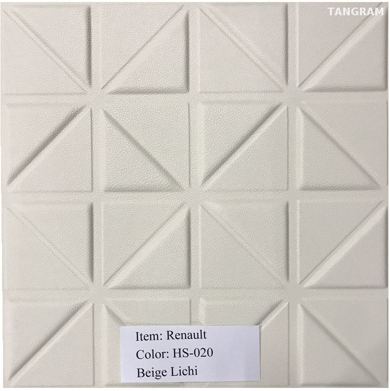 Panel de pared interior blanco 3D